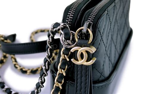 chanel double zip wallet on chain|chanel wallet on chain gabrielle.